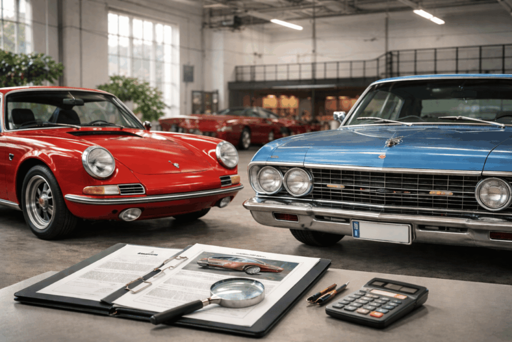 Oldtimer und Youngtimer richtig versichern