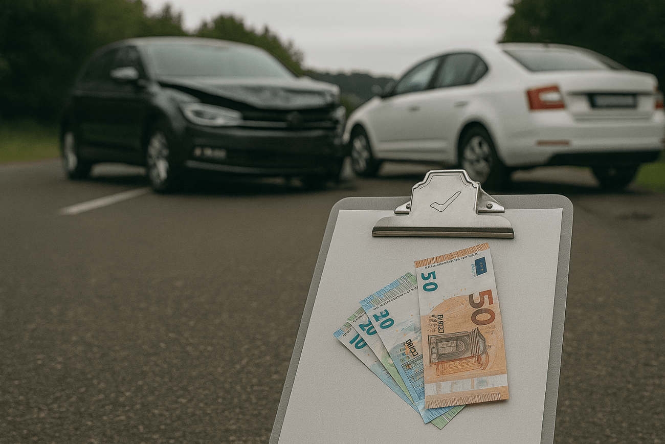 Unfallschaden auszahlen lassen