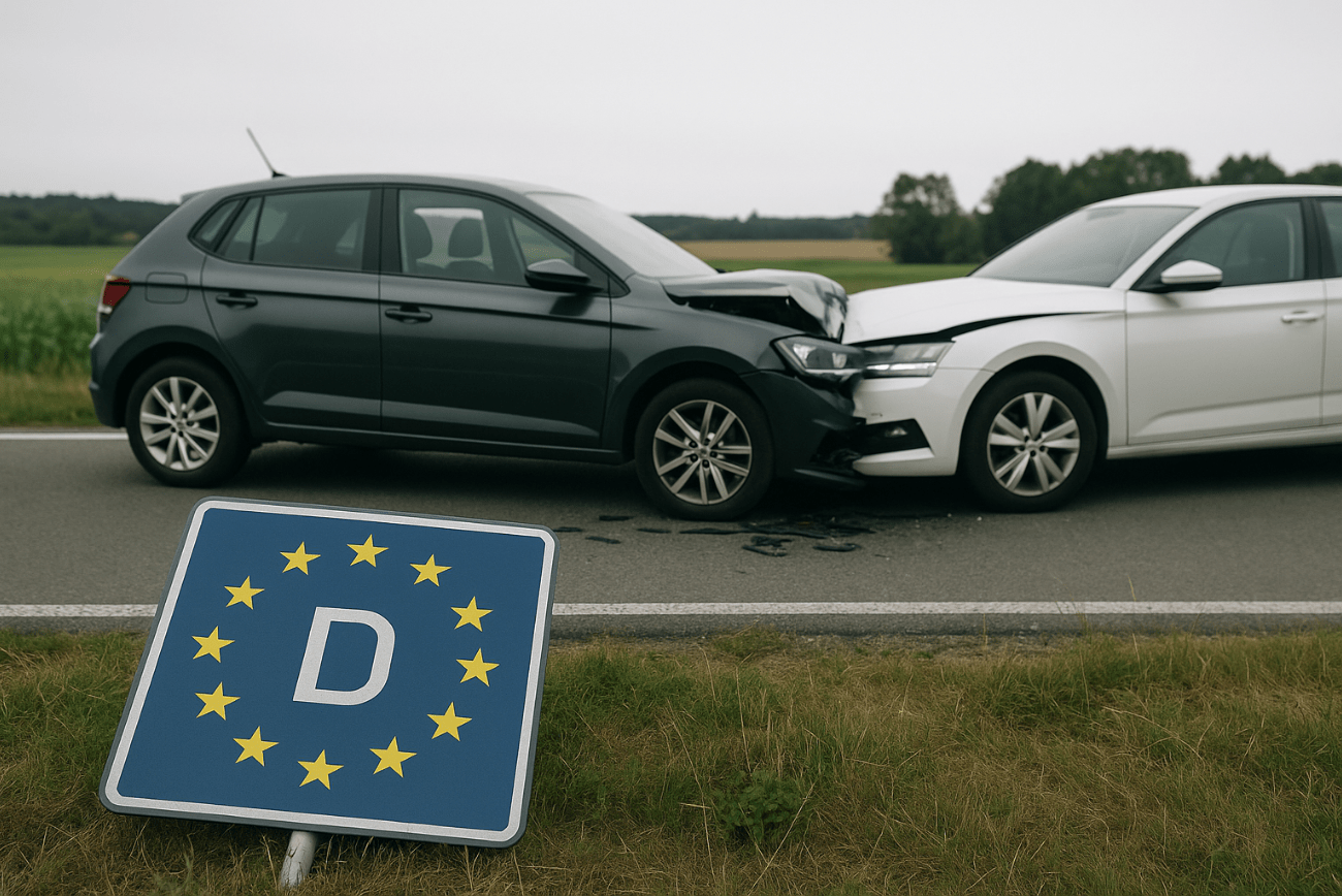 Unfallschaden im Ausland