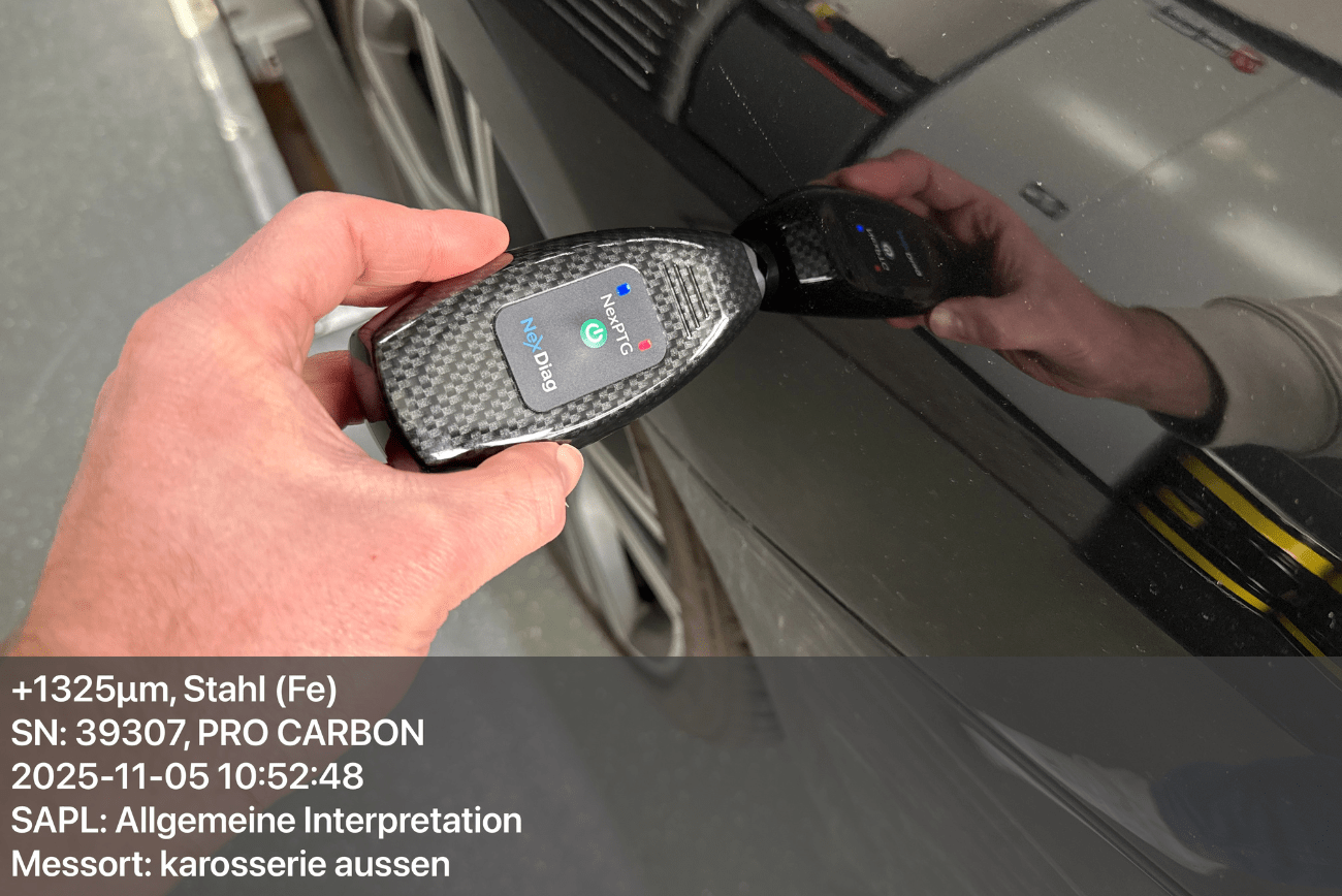 Reparaturbestätigung nach Reparatur