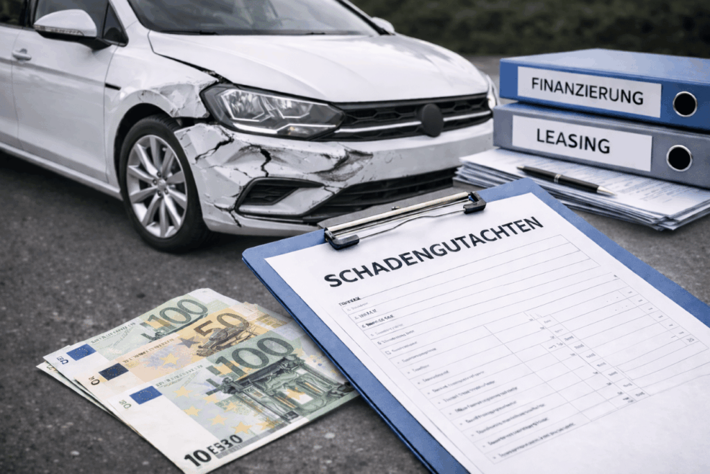 Schadenregulierung bei finanzierten oder geleasten Fahrzeugen