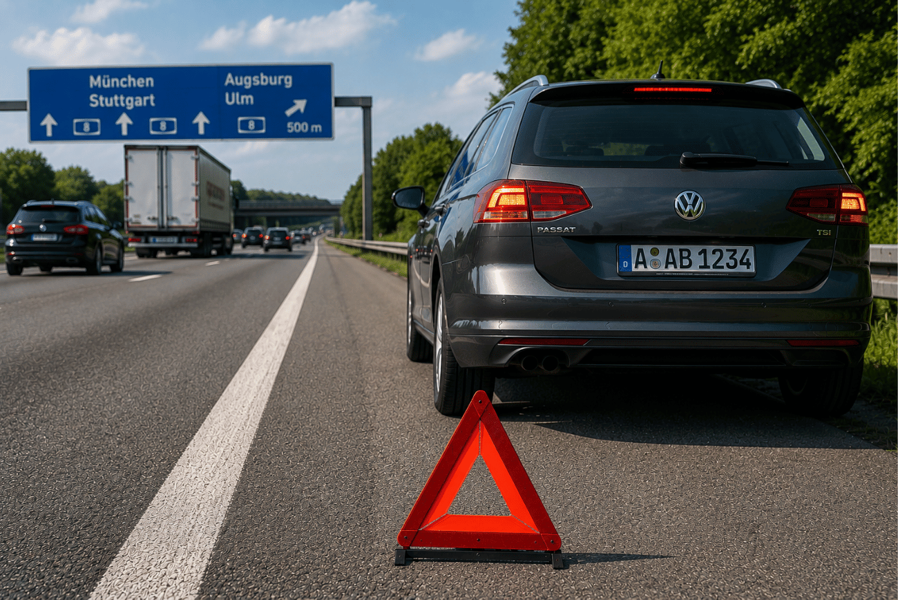 Richtiges Verhalten nach einem Verkehrsunfall