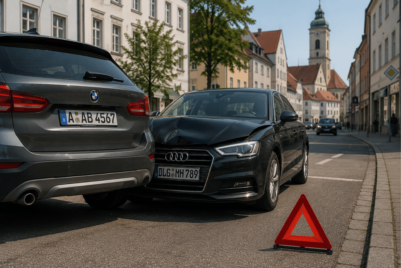 Unfall mit finanziertem oder geleastem Fahrzeug